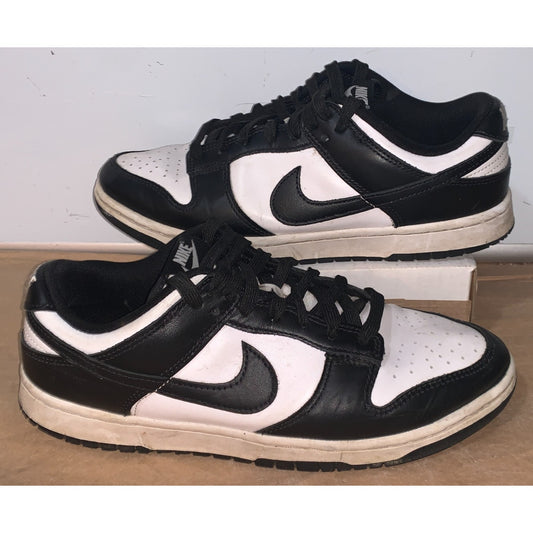 Nike Size 8 Panda Mens Dunk Low Black White - DD1391-100