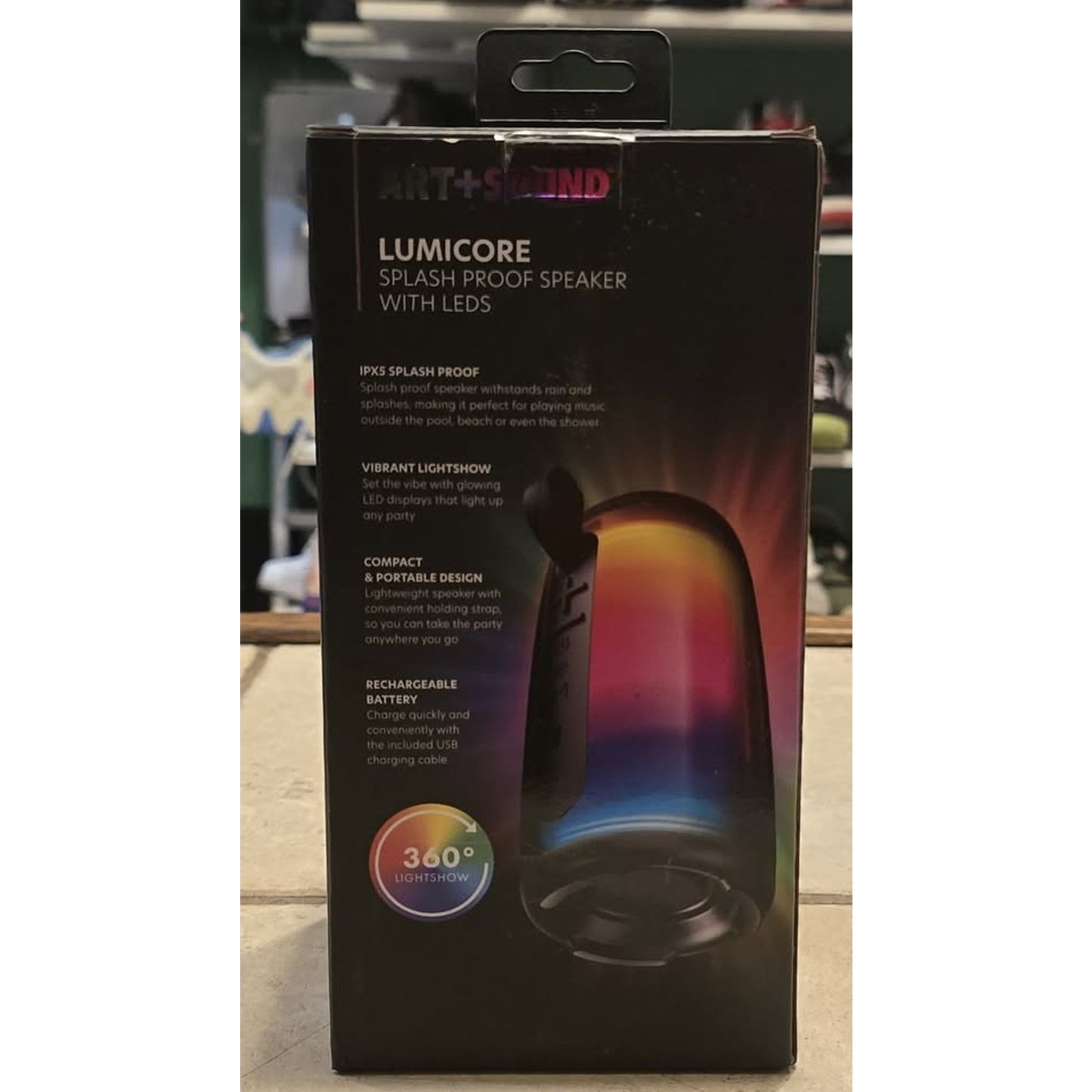 Art+Sound Lumicore Bluetooth Speakersw