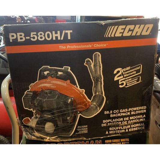 Echo PB-580T 58.2 CC Back Pack Blower 510CFM