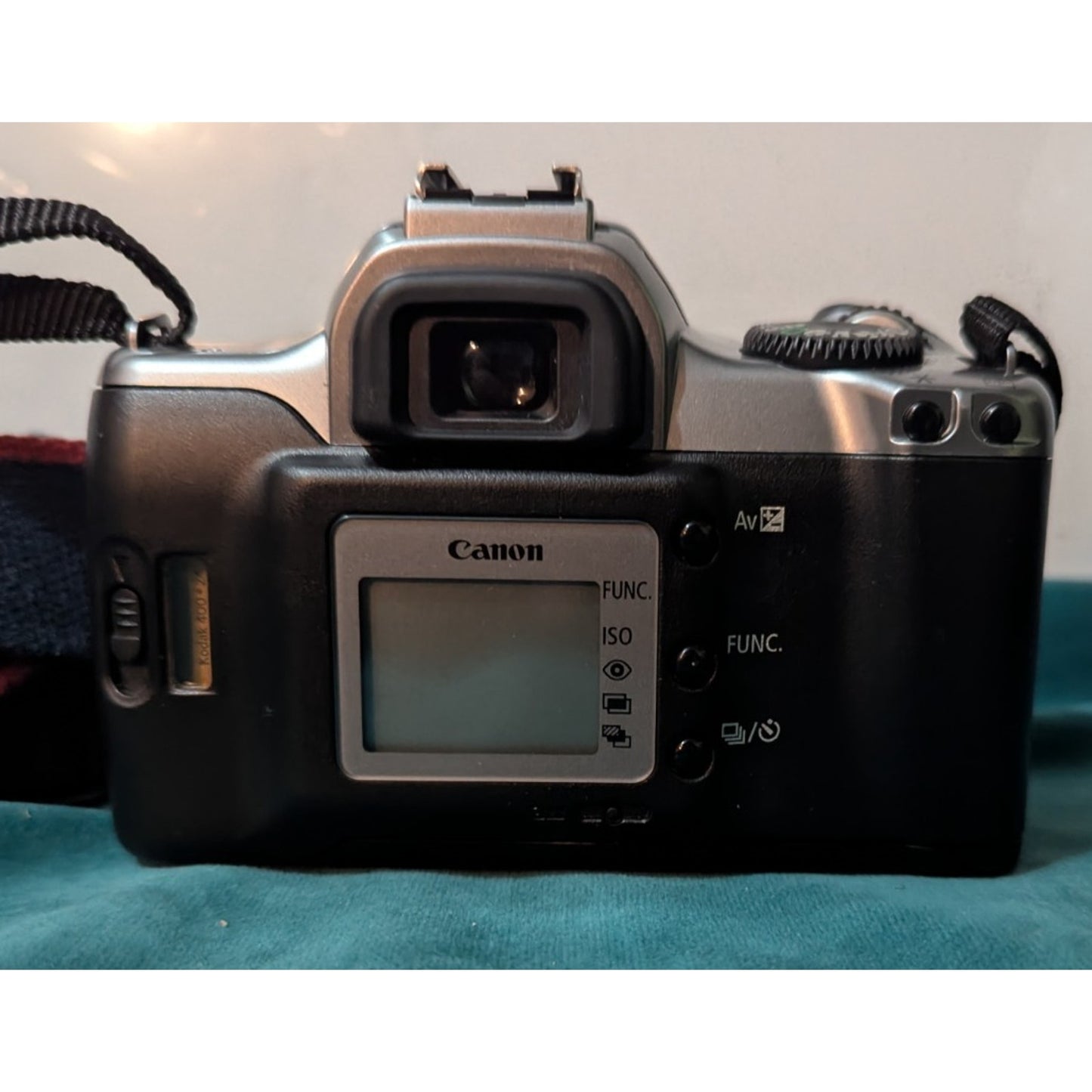 Canon EOS Rebel K2 35mm SLR Film Camera with EF 28-90mm Lens Silver