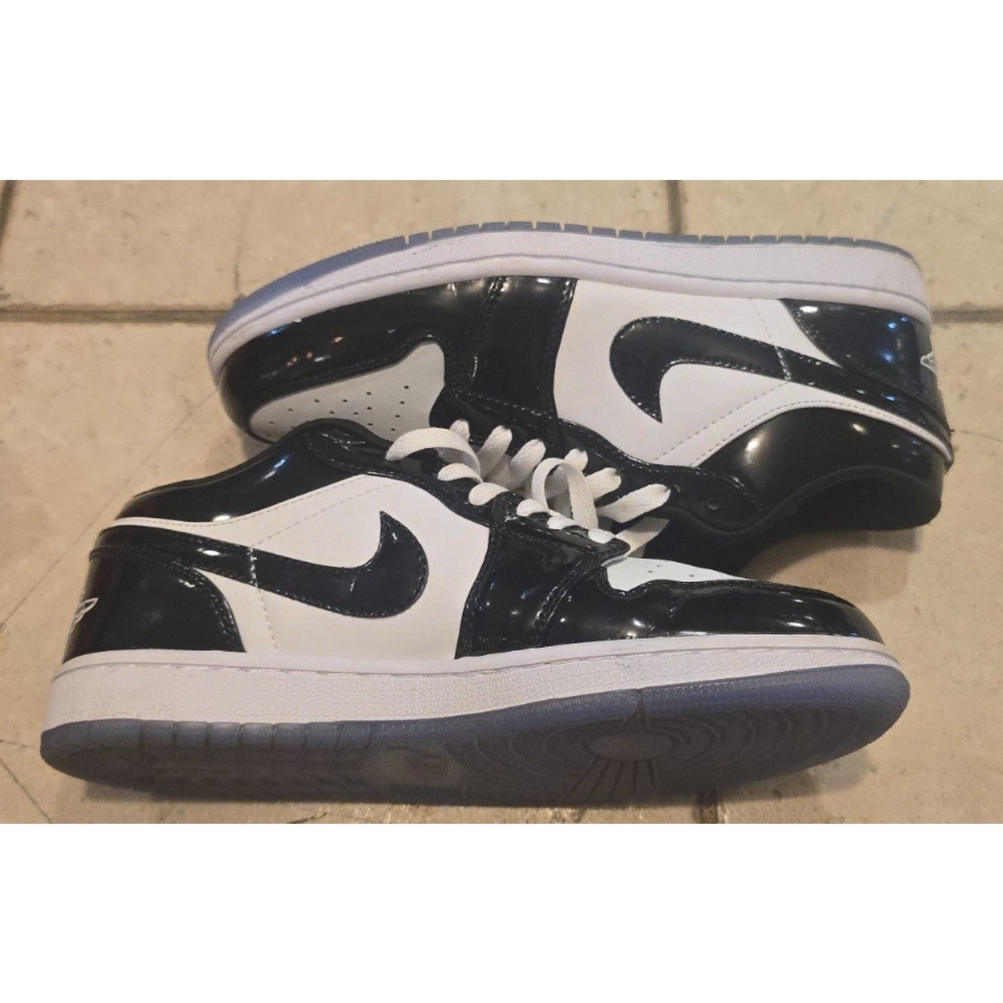 Nike Air Jordan 1 Low Concord White Black DV1309-100 Men's 7" Shoes