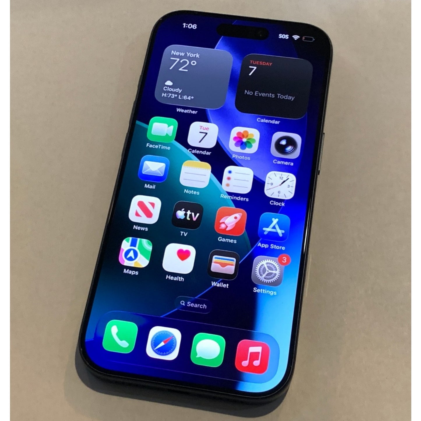 Apple iPhone 17 Pro 256GB Deep Blue A3256 NGL4LL/A Unlocked