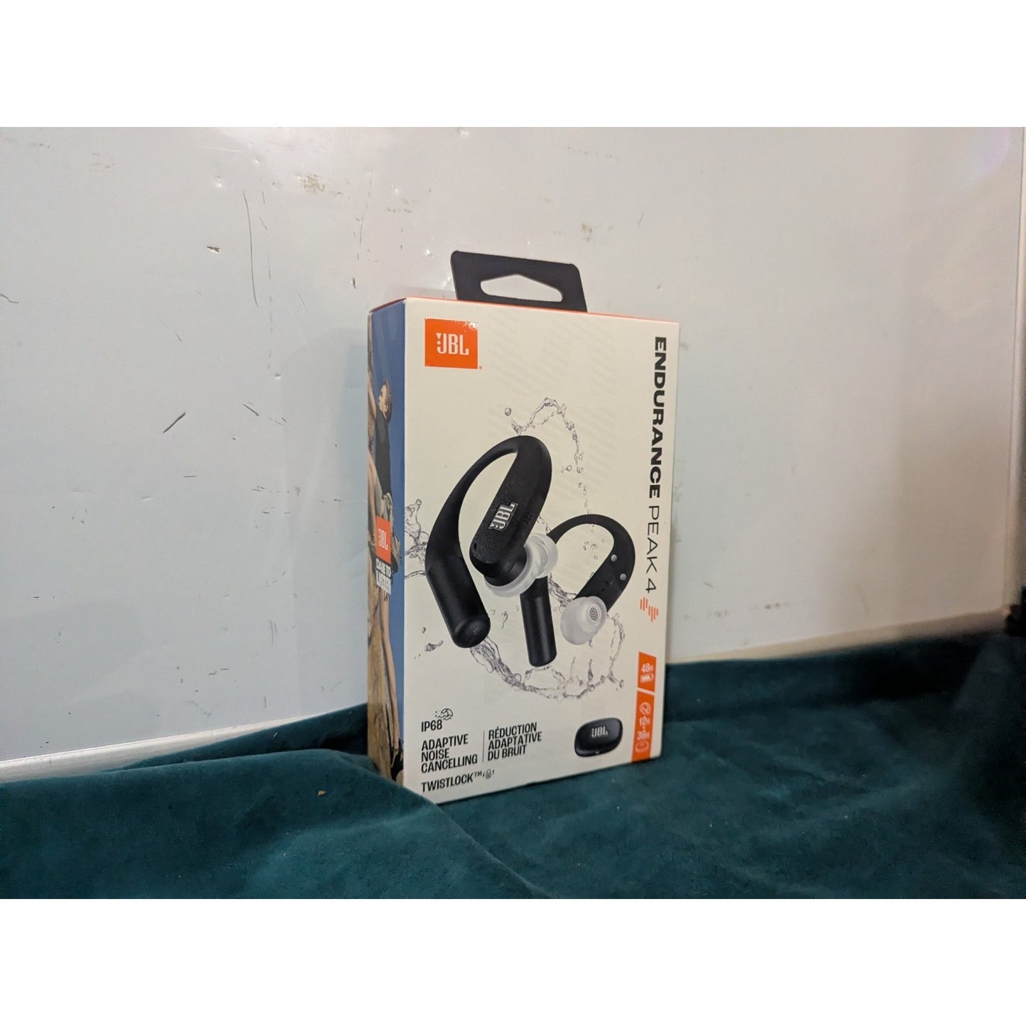 JBL Endurance Peak 4 Bluetooth Headphones (Black)