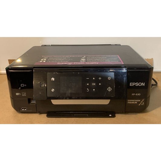 Epson Expression Premium XP-630 All-In-One Printer - Black (C11CE79201)