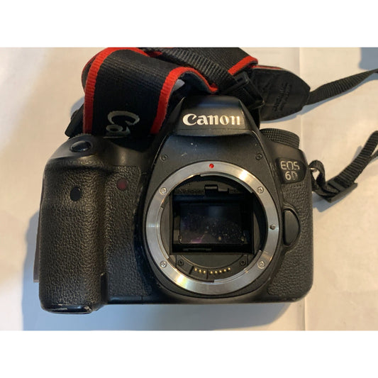 Canon EOS 6D 20.2MP Digital SLR Camera - Black