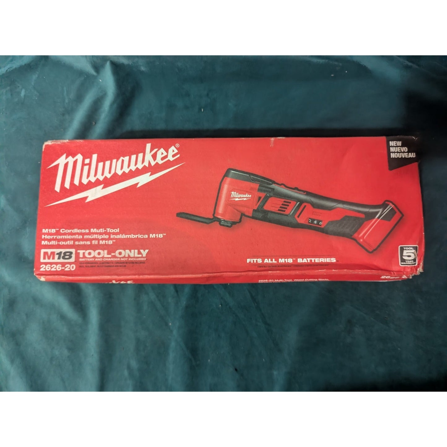 Milwaukee M18 Cordless Multi Tool (Tool Only) 2626-20
