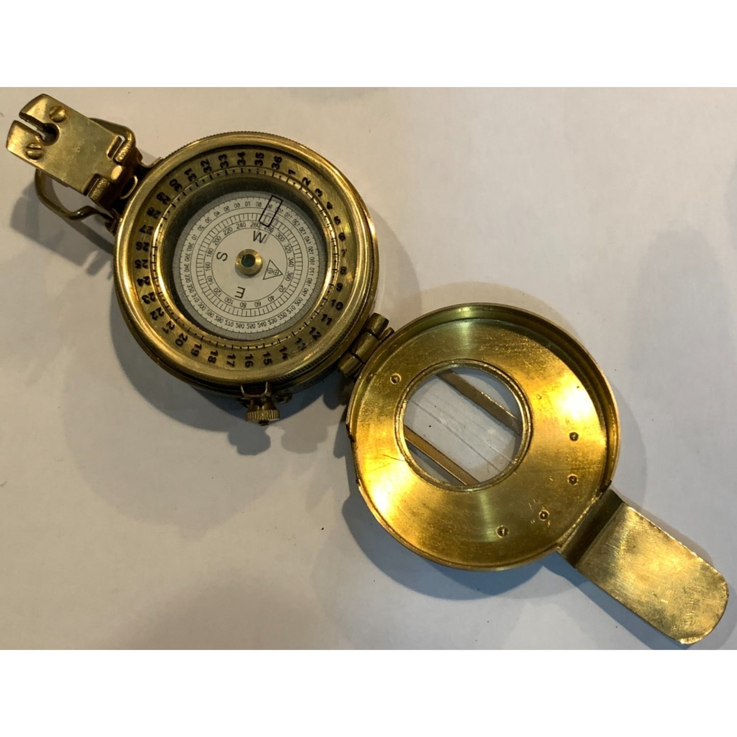 TG Co Ltd London WW2 1941 MKIII Brass Compass