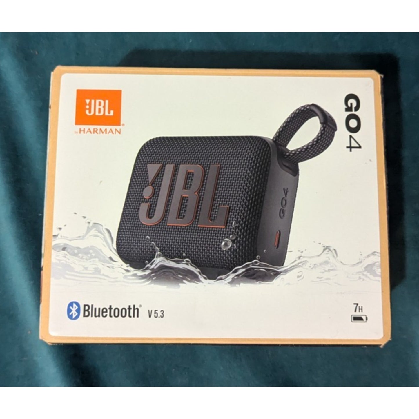 JBL Go 4 Wireless Speaker Black