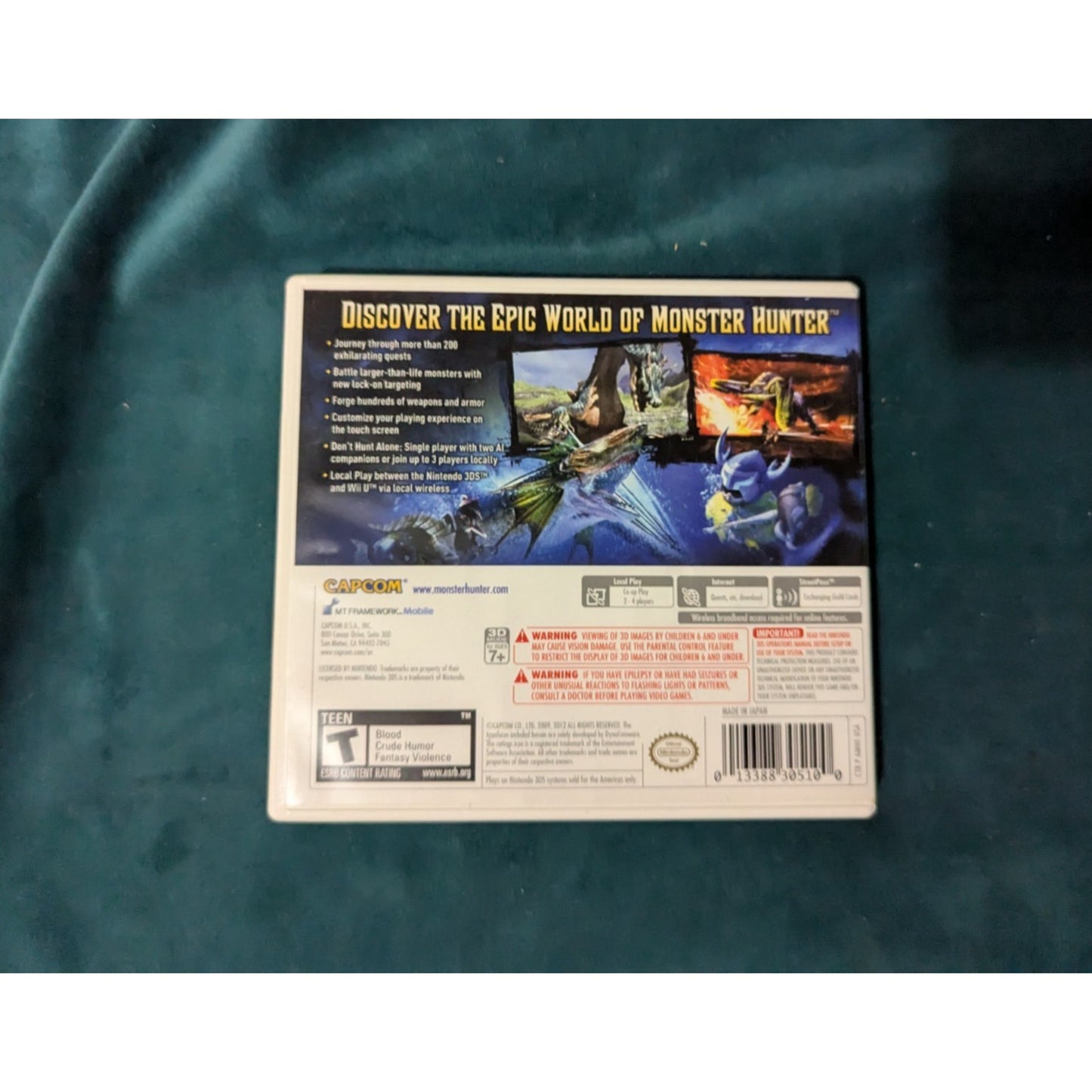 Monster Hunter 3 Ultimate - Nintendo 3DS