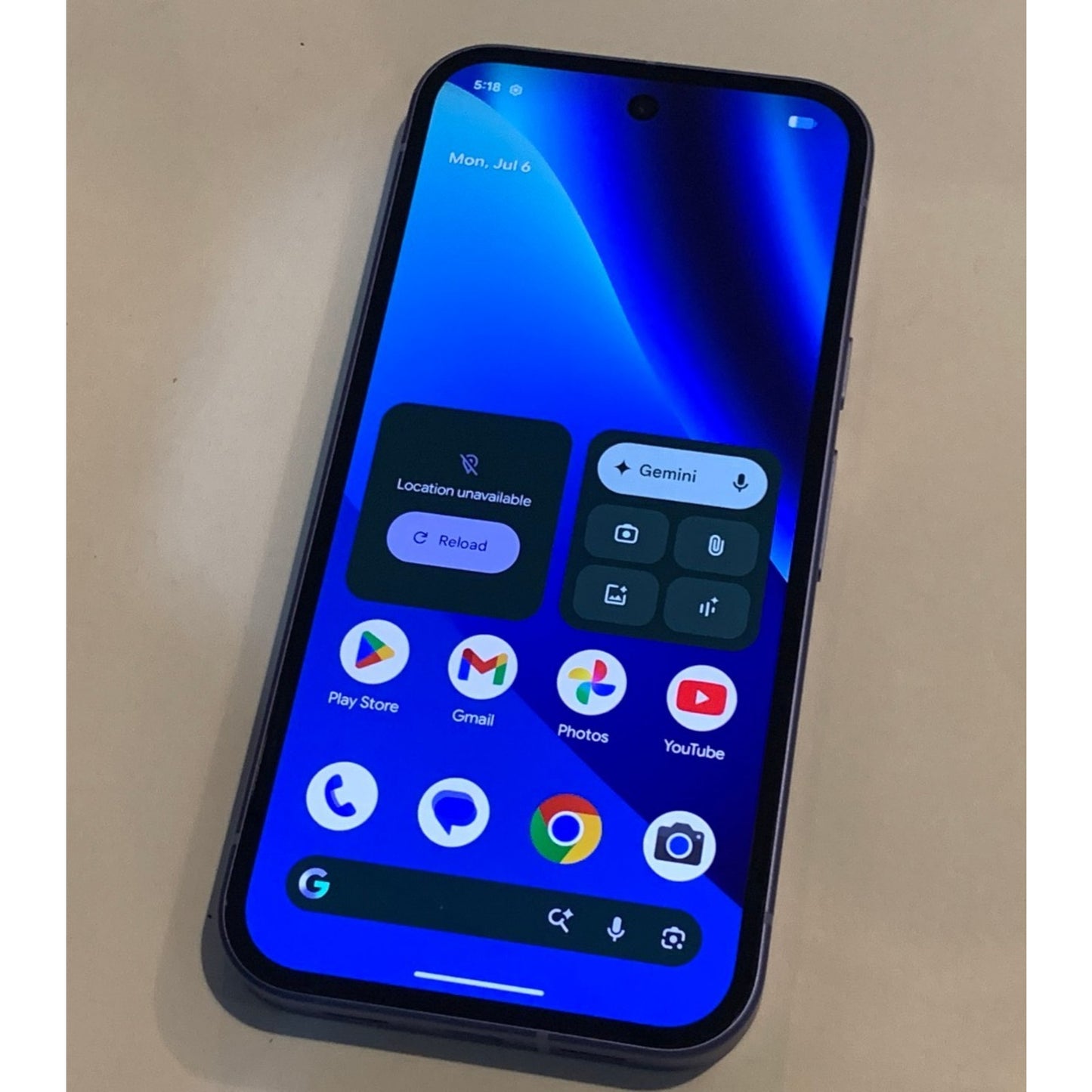 Google Pixel 10a - 128 GB - Blue (Unlocked) GE1GQ