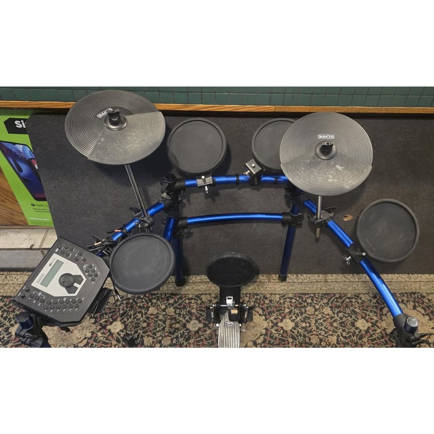 Simmons 5-Piece Electric Drum Set / SD1000 /