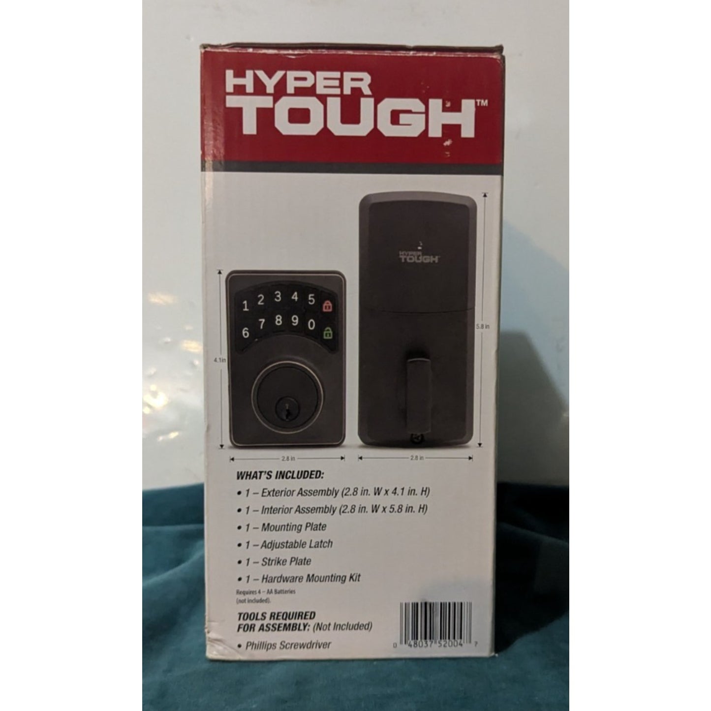 HyperTough Digital Deadbolt w/ Electronic Keypad