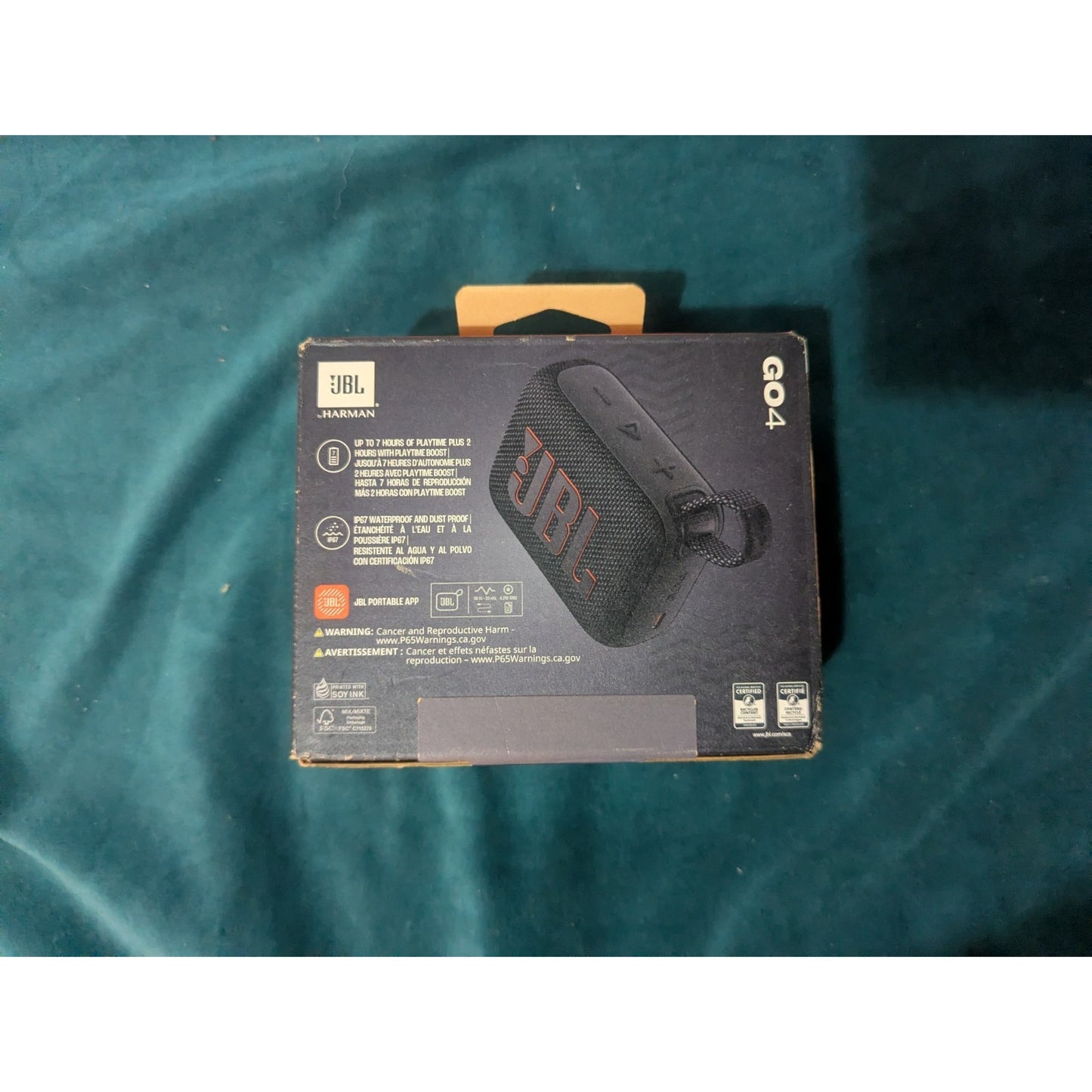 JBL Go 4 Portable Bluetooth Speaker