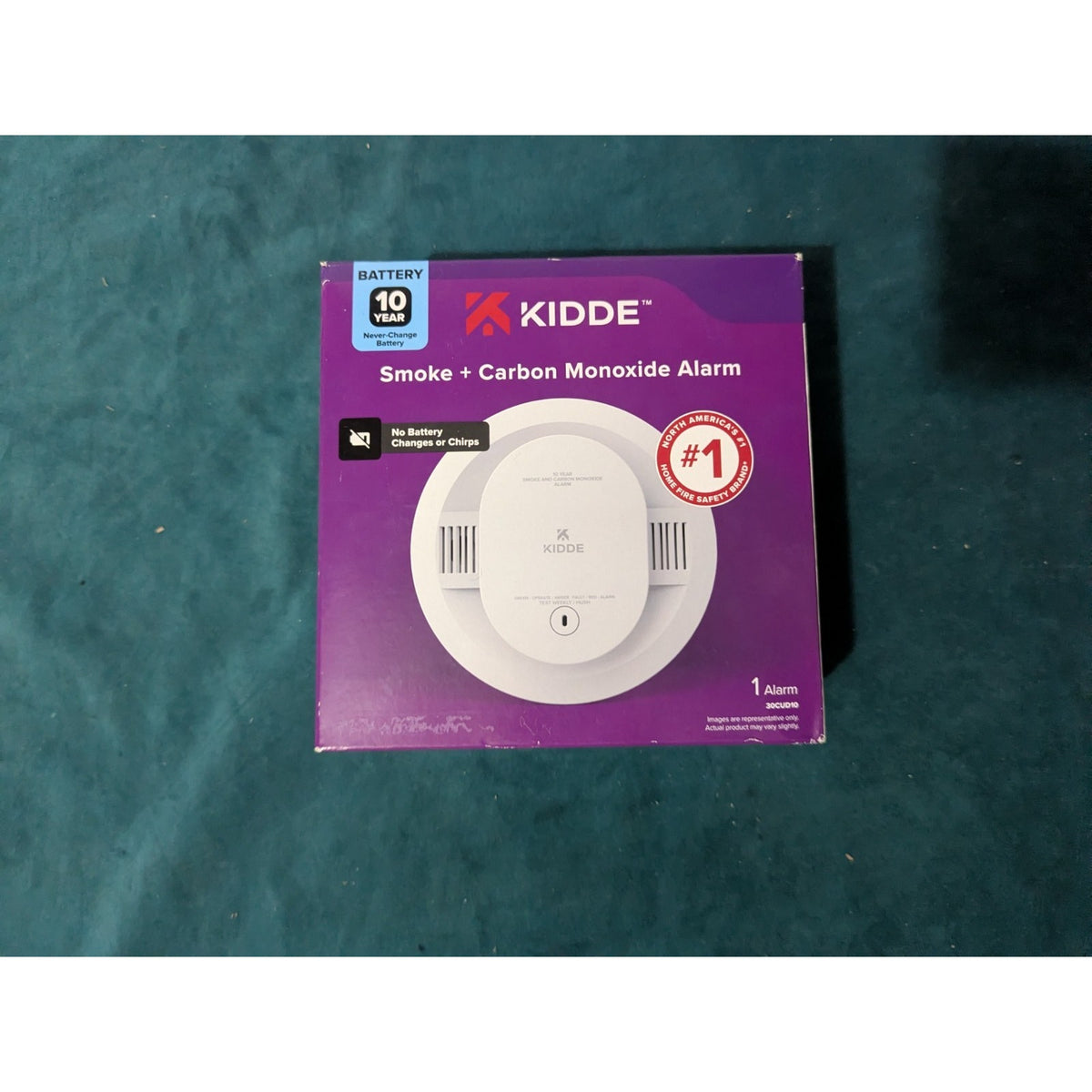 Kidde Smoke + Carbon Monoxide Alarm 30cud10