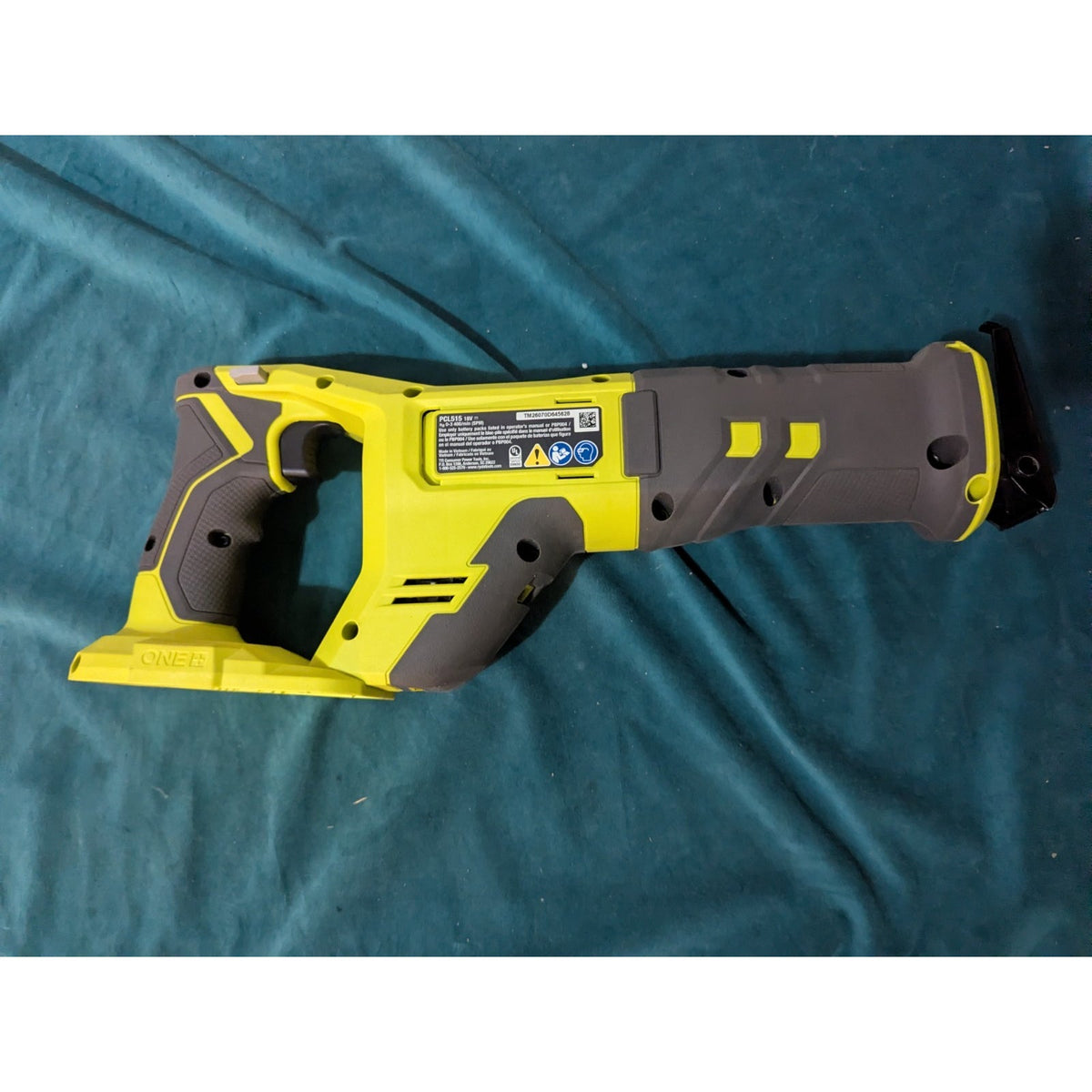Ryobi ONE+ 18V Cordless Reciprocating Saw PCL515 w/ Battery Charger & 4AhBattery
