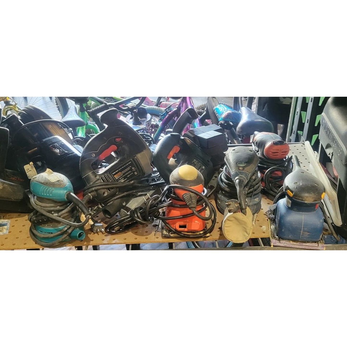 Assorted Corded Sanders & Saws
