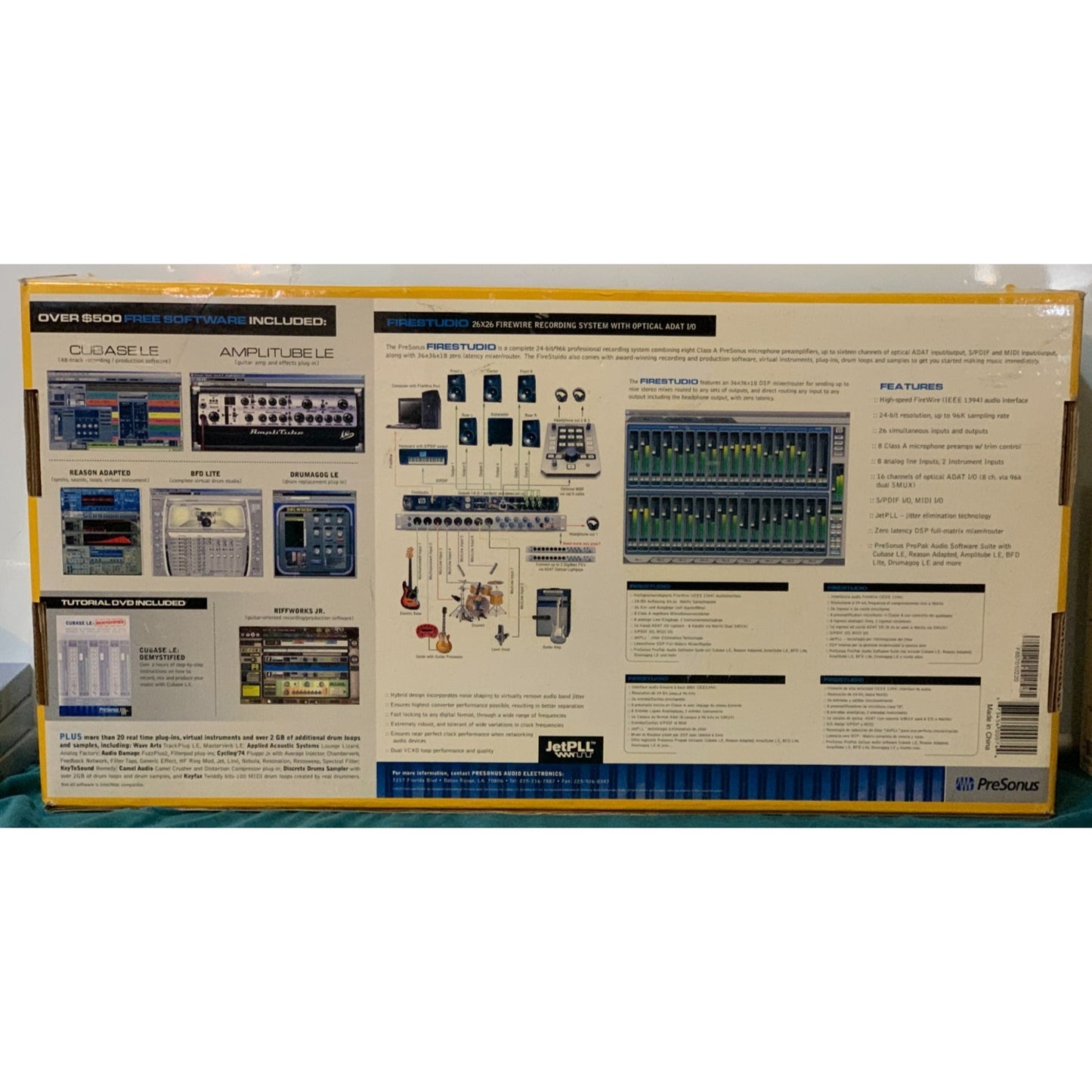 PreSonus Firestudio 26x26 Firewire Audio Interface