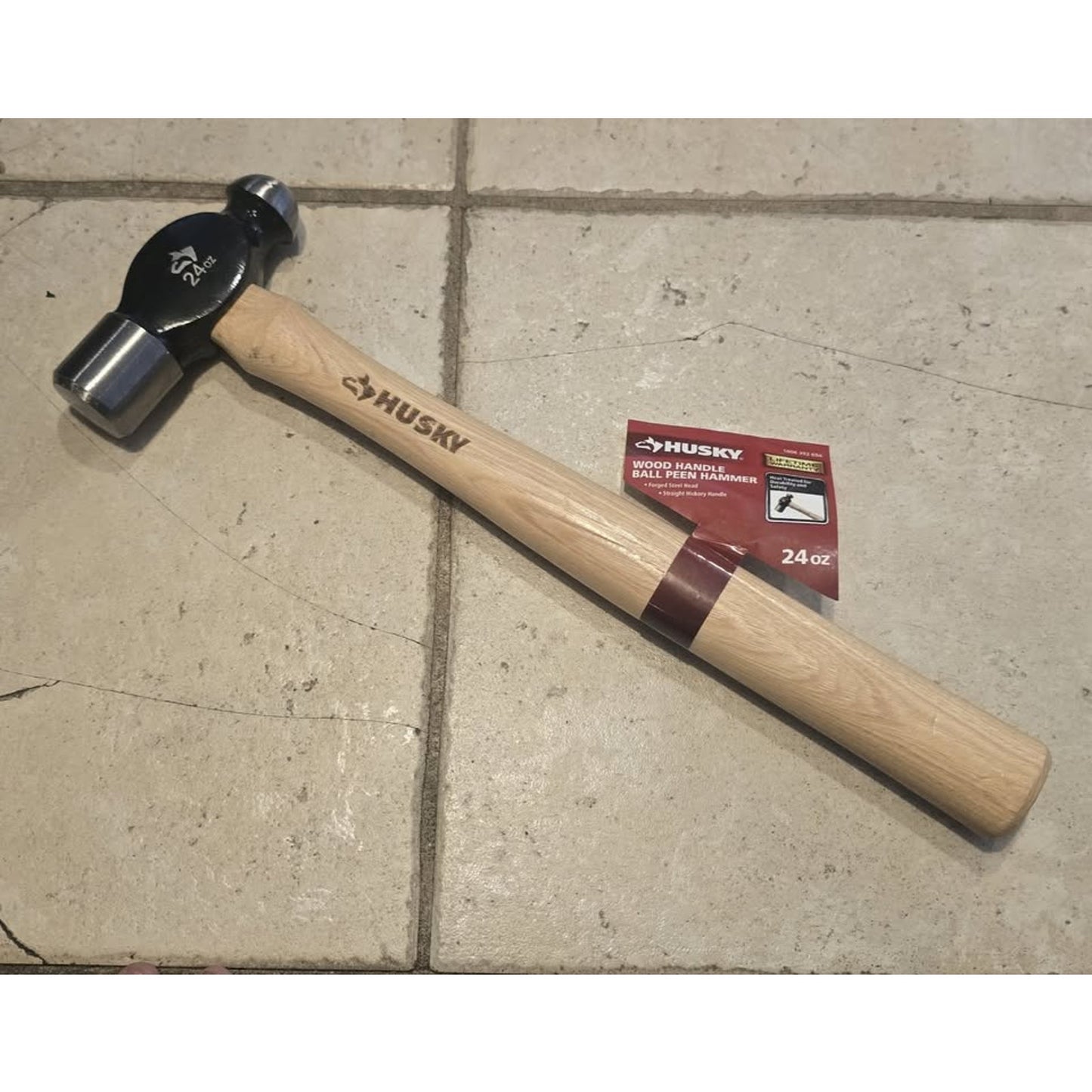 Husky 24oz Ball Peen Hammer / 1006 392 694 /