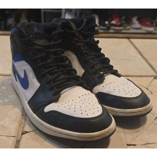 Air Jordan 1 Retro High OG – White/Racer Blue/Black – Size 9M