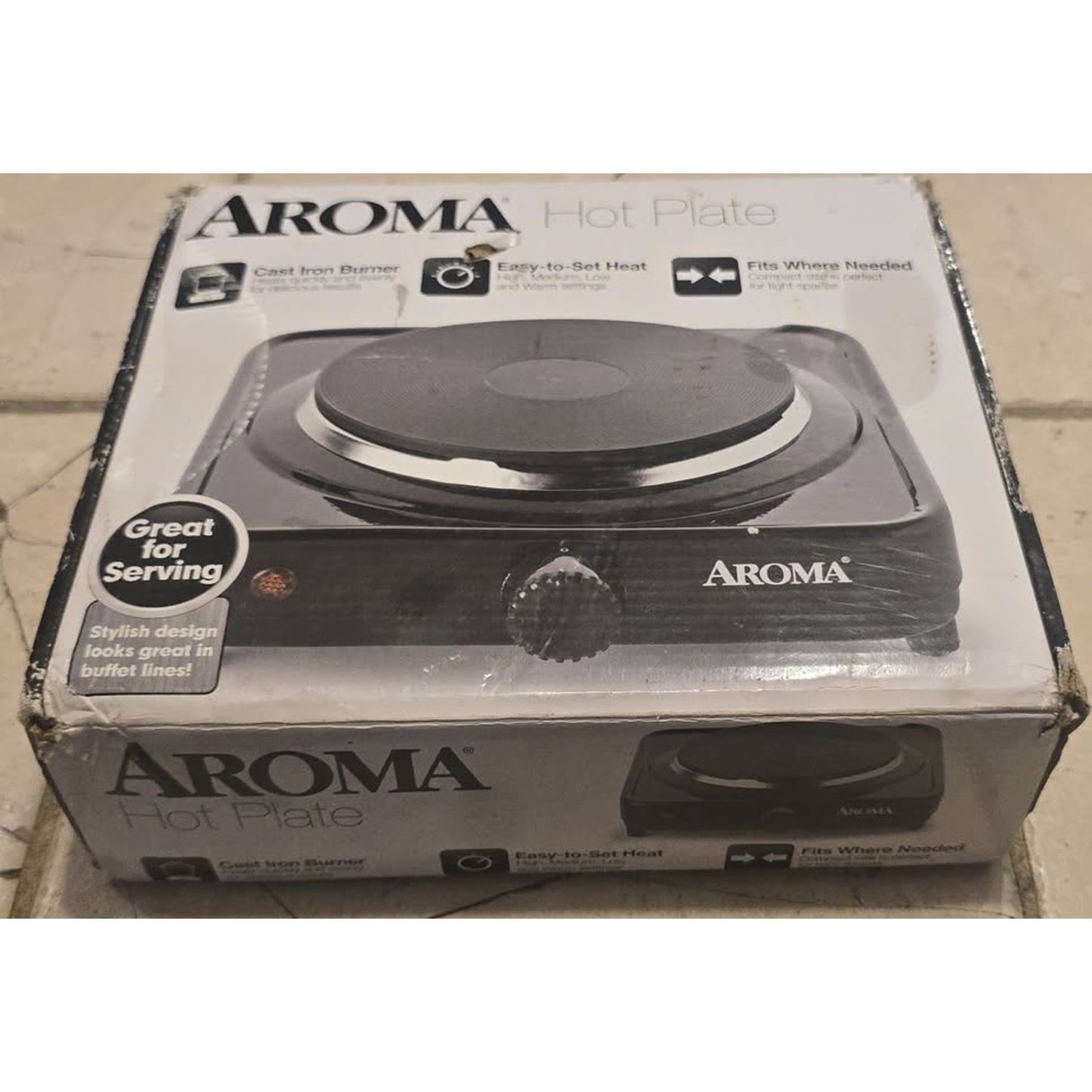 Aroma Coutertop Hotplate
