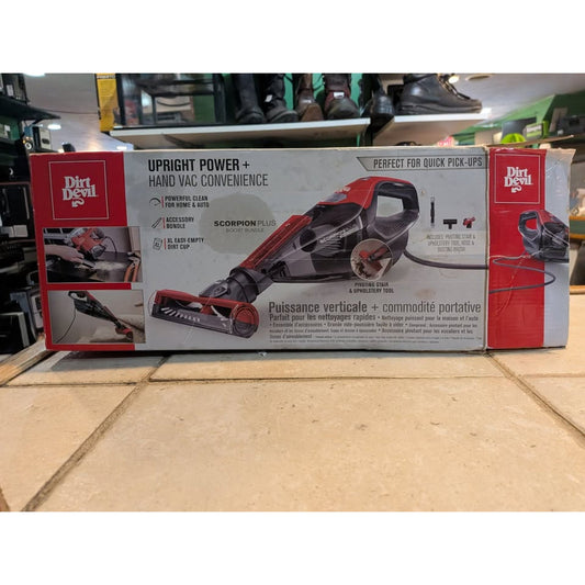 Dirt Devil Upright Power + Hand Vacuum