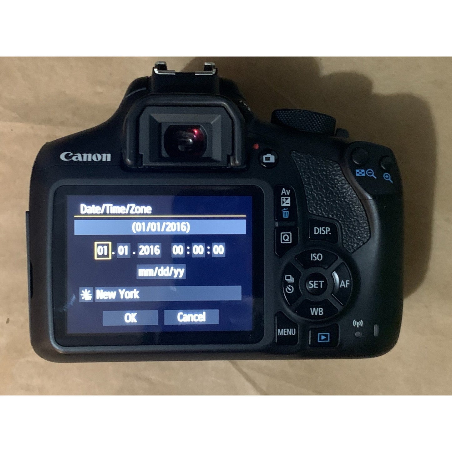 Canon EOS Rebel T6 18.0 MP Digital SLR With 18-55mm Lens- Black
