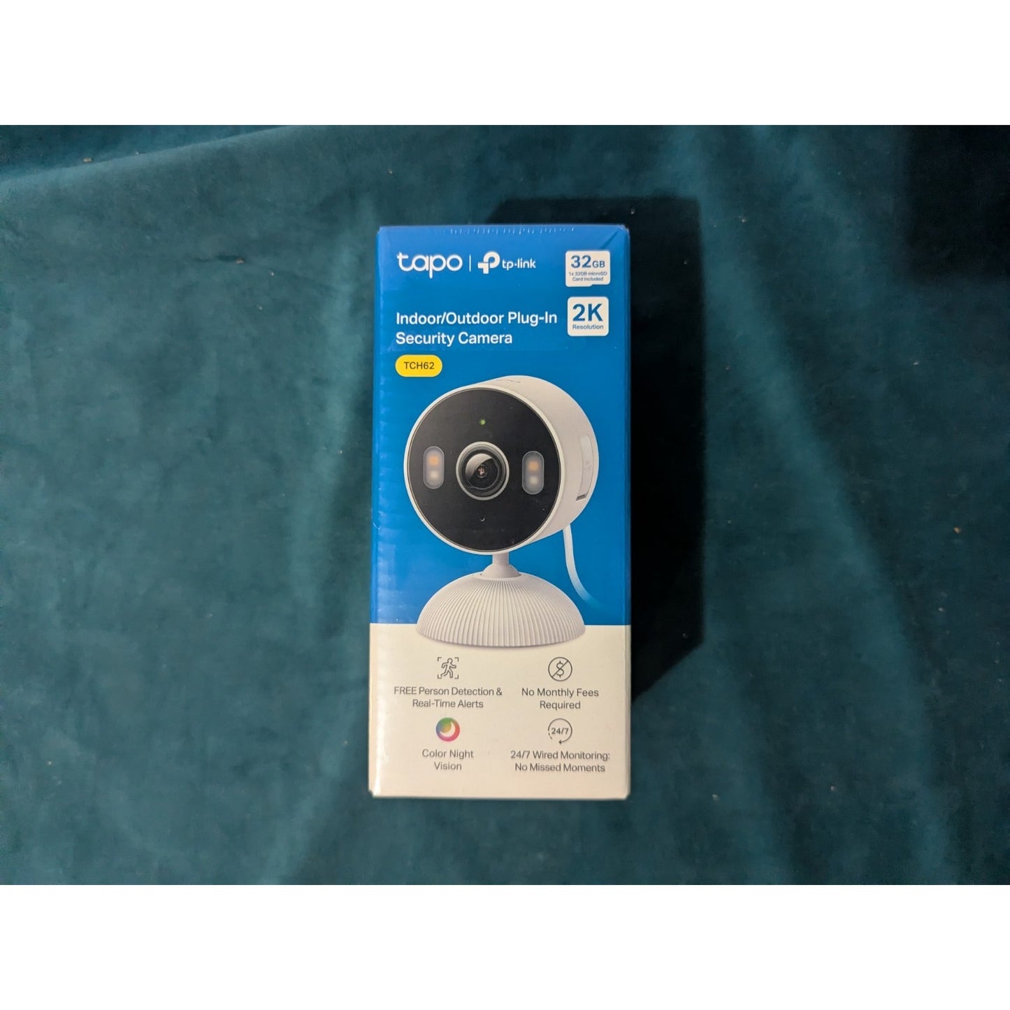 Tapo MagCam 4K Outdoor Wireless Security Camera TCH62