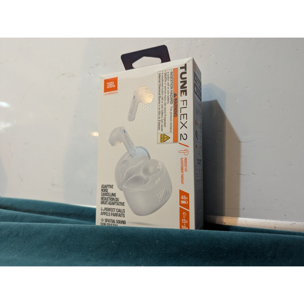 JBL Tune Flex 2 True Wireless Earbuds - White