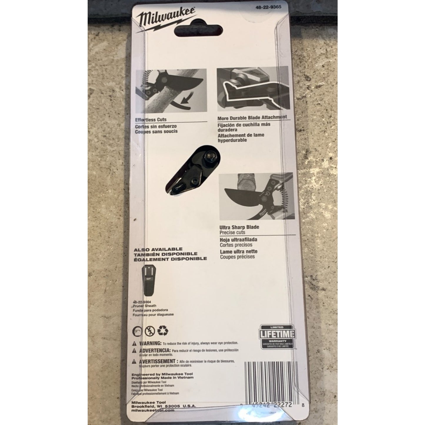 Milwaukee 48-22-9365 1" Pruner 1" Cut Capacity (2728) New