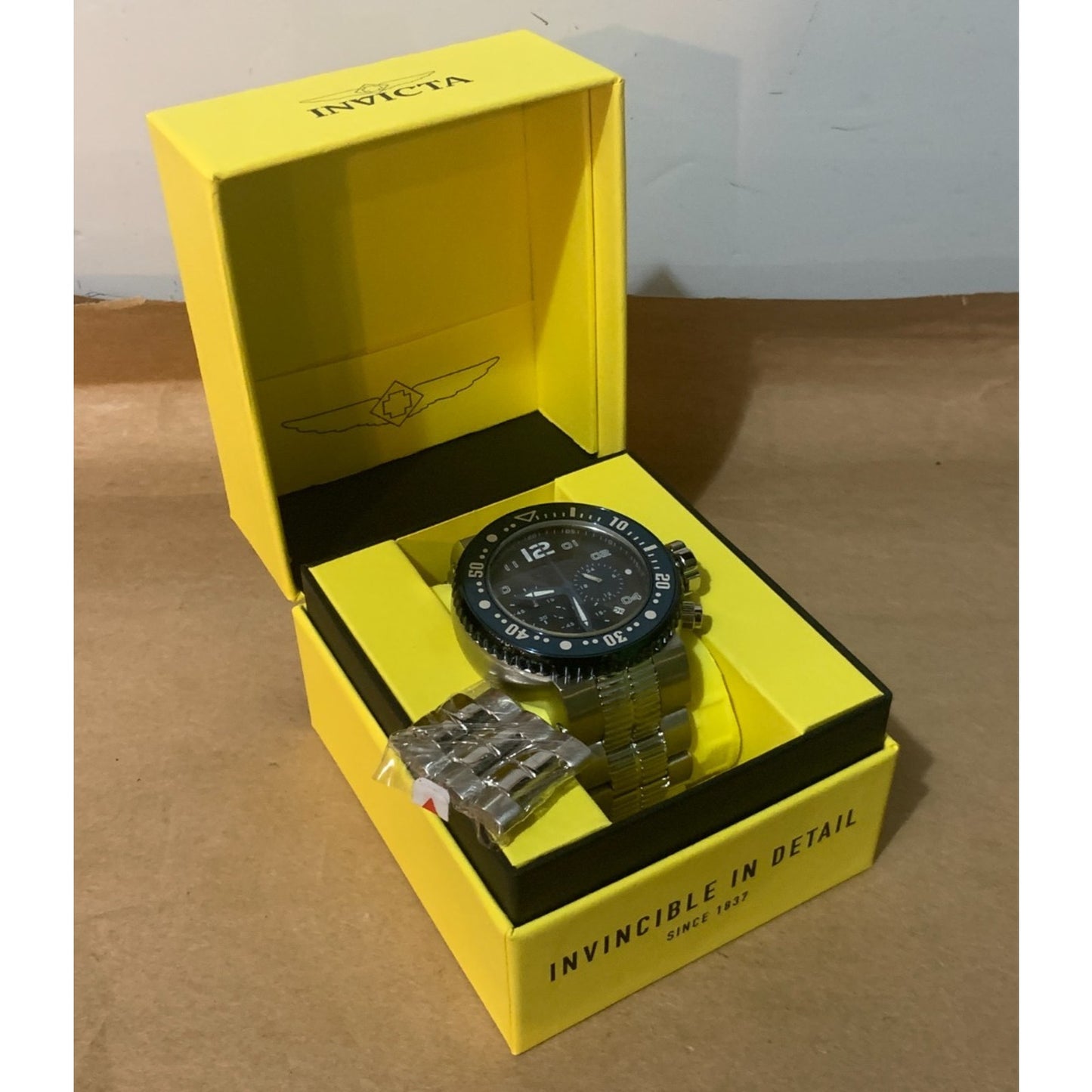 Invicta Men's 'Pro Diver' Quartz Stainless Steel Casual Watch 25074