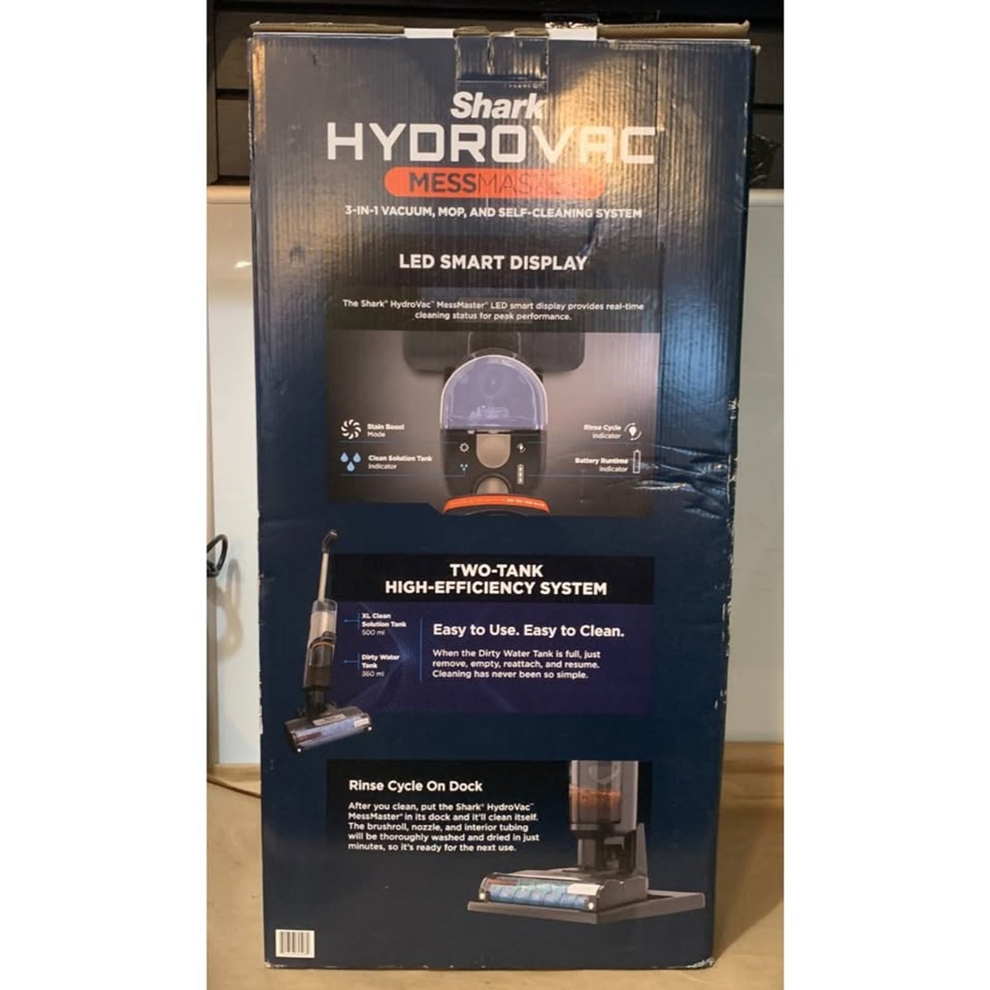 Shark HydroVac MessMaster 3-in-1 Vacuum Cordless WD261