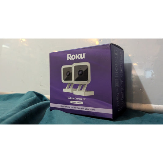 Roku Smart Home Indoor Camera SE (ONE IN Pack) Wi-Fi®-Connected - Wired Security