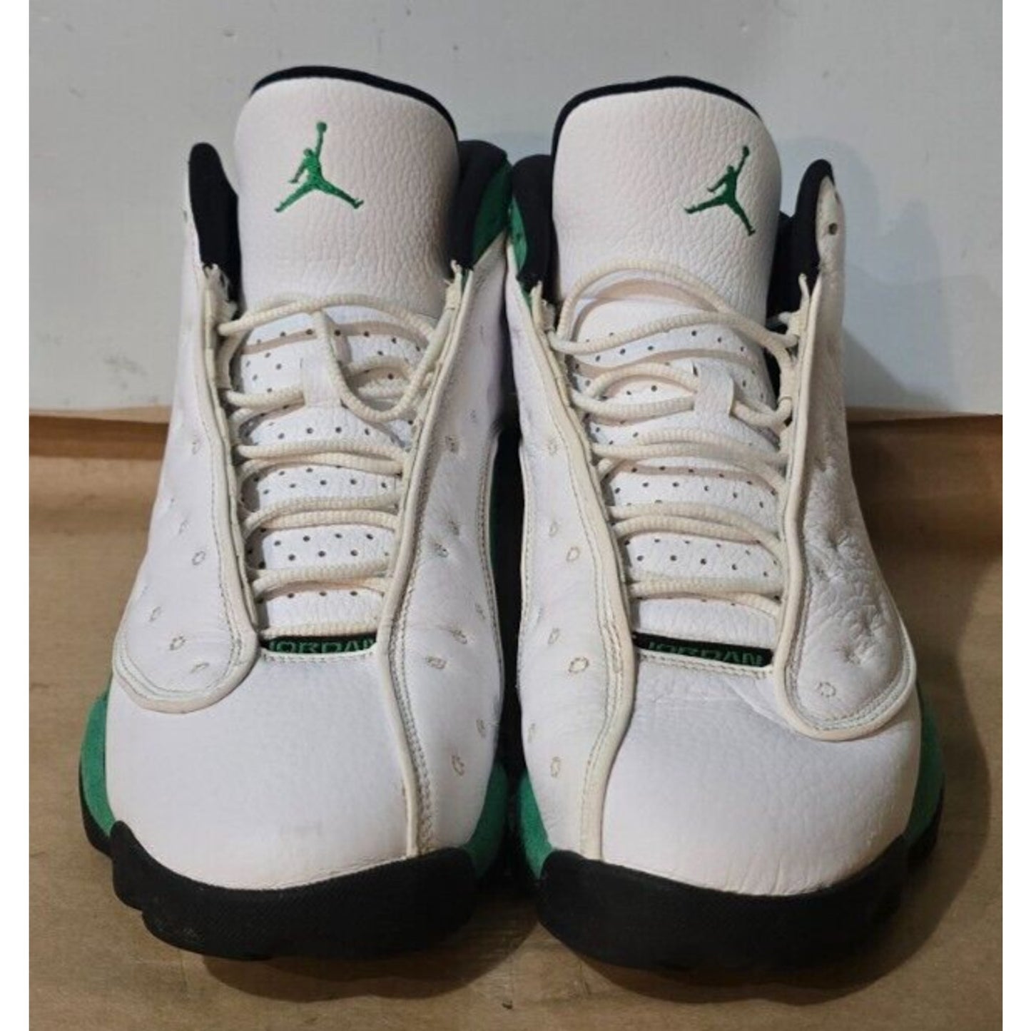 Air Jordan 13 Retro Lucky Green Size 11M DB6537-113 White Black