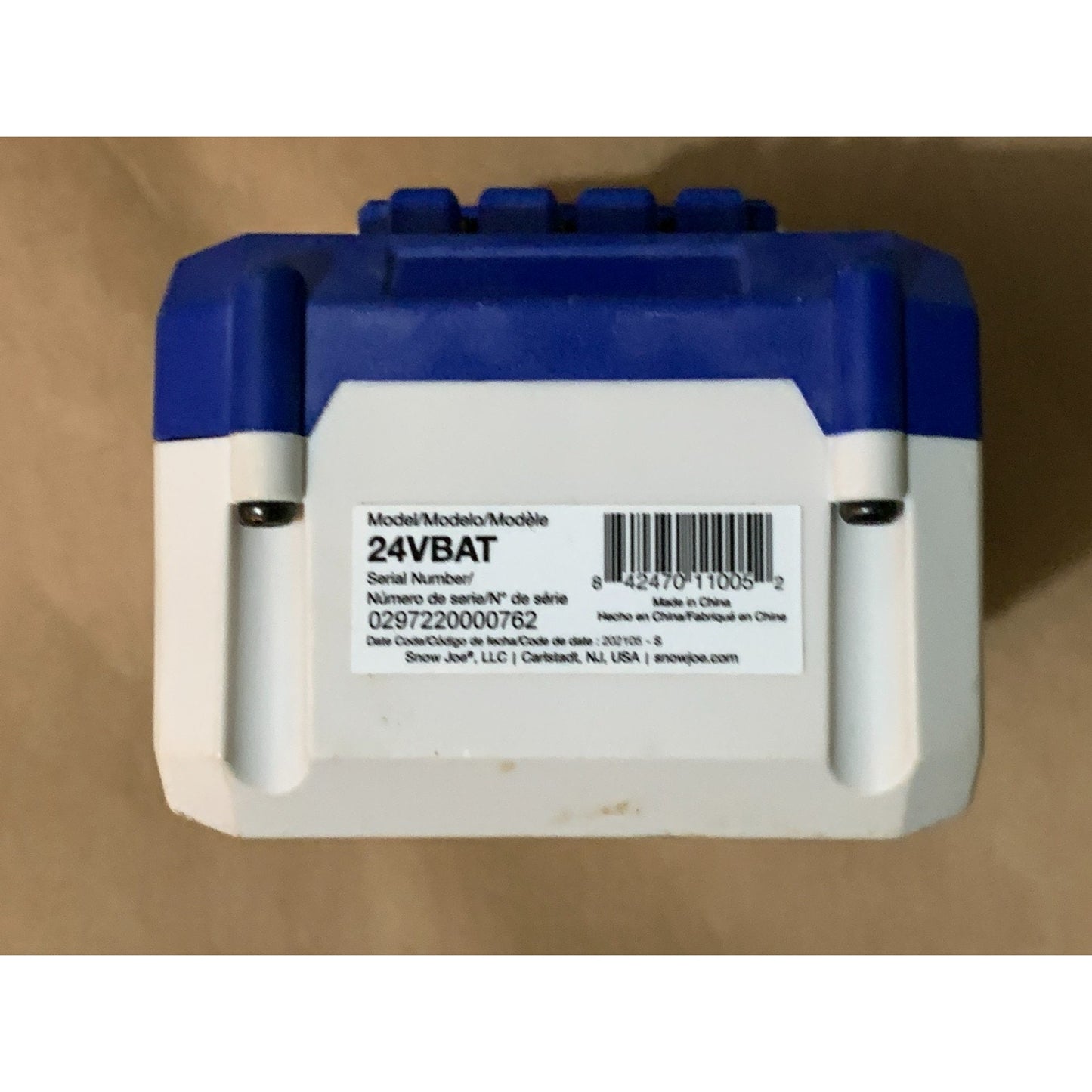 Snow + Sun Joe 24V Bundle W/ (2) 2.0-Ah Batts and Dual Quick Charger