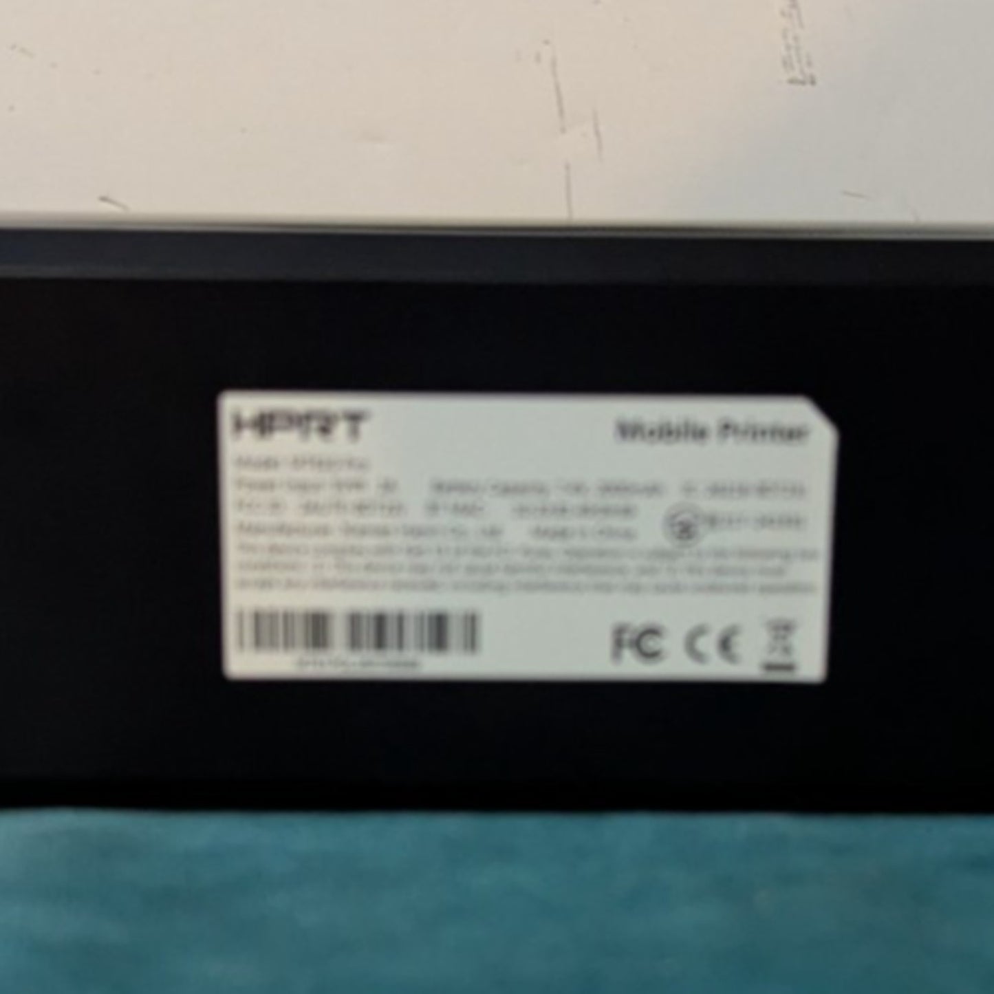 Portable Printer Wireless Inkless thermal Printer Bluetooth Black