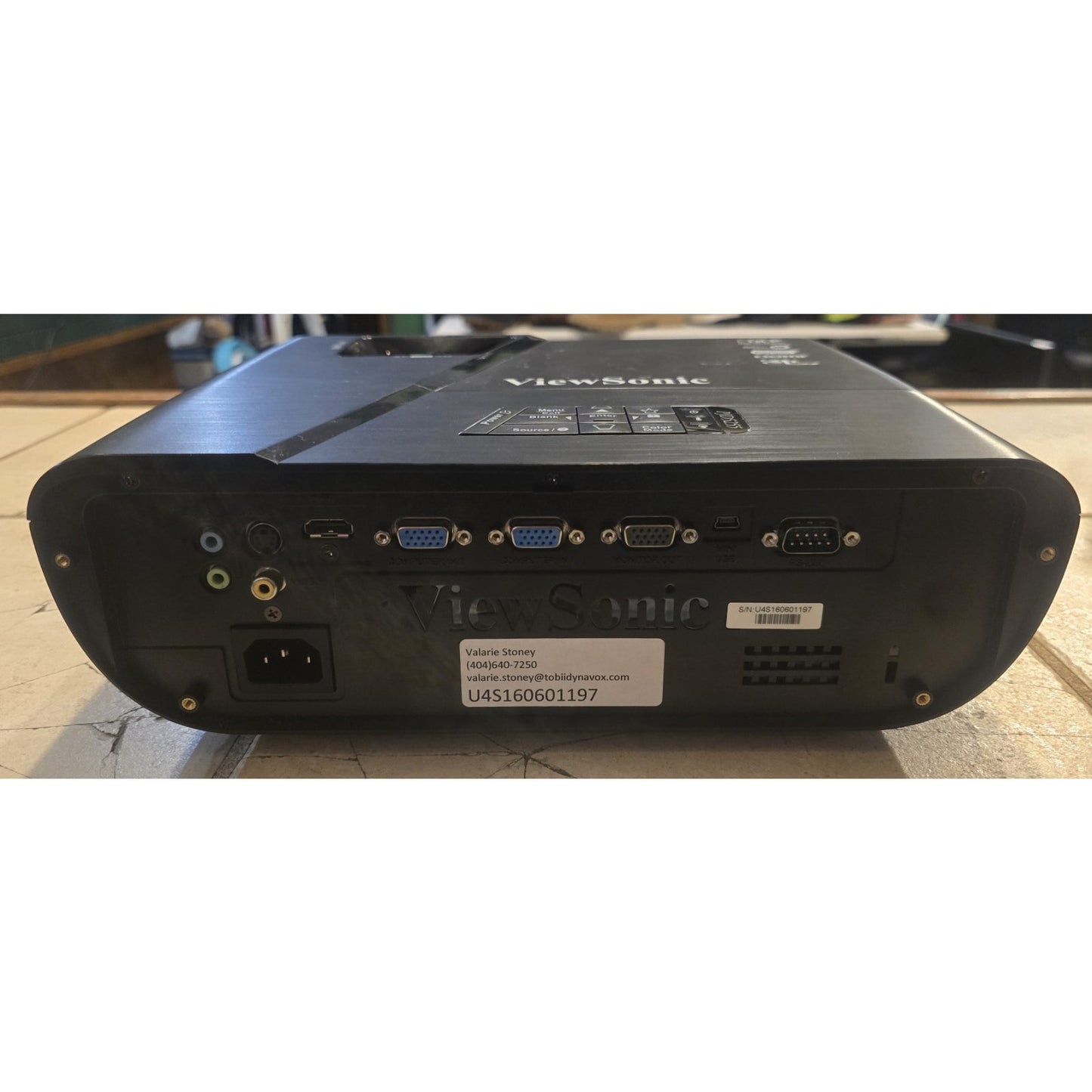 ViewSonic Projector Model PJD5255 - 3300 Lumens XGA HDMI USED/TESTED