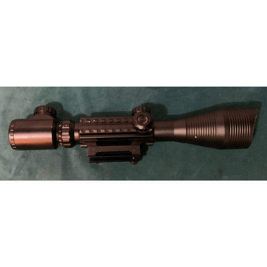 Pinty 4-12x50EG Optical Rifle Scope Side Rails-Mount