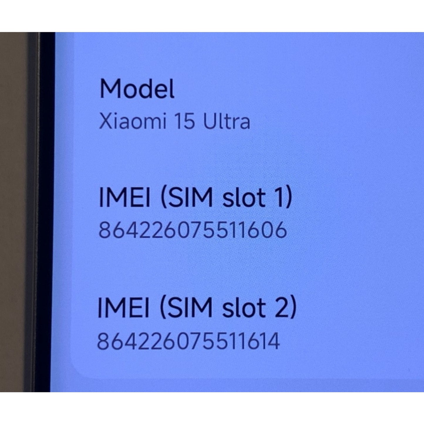 Xiaomi 15 Ultra 5G 512GB ROM 16GB RAM Unlocked
