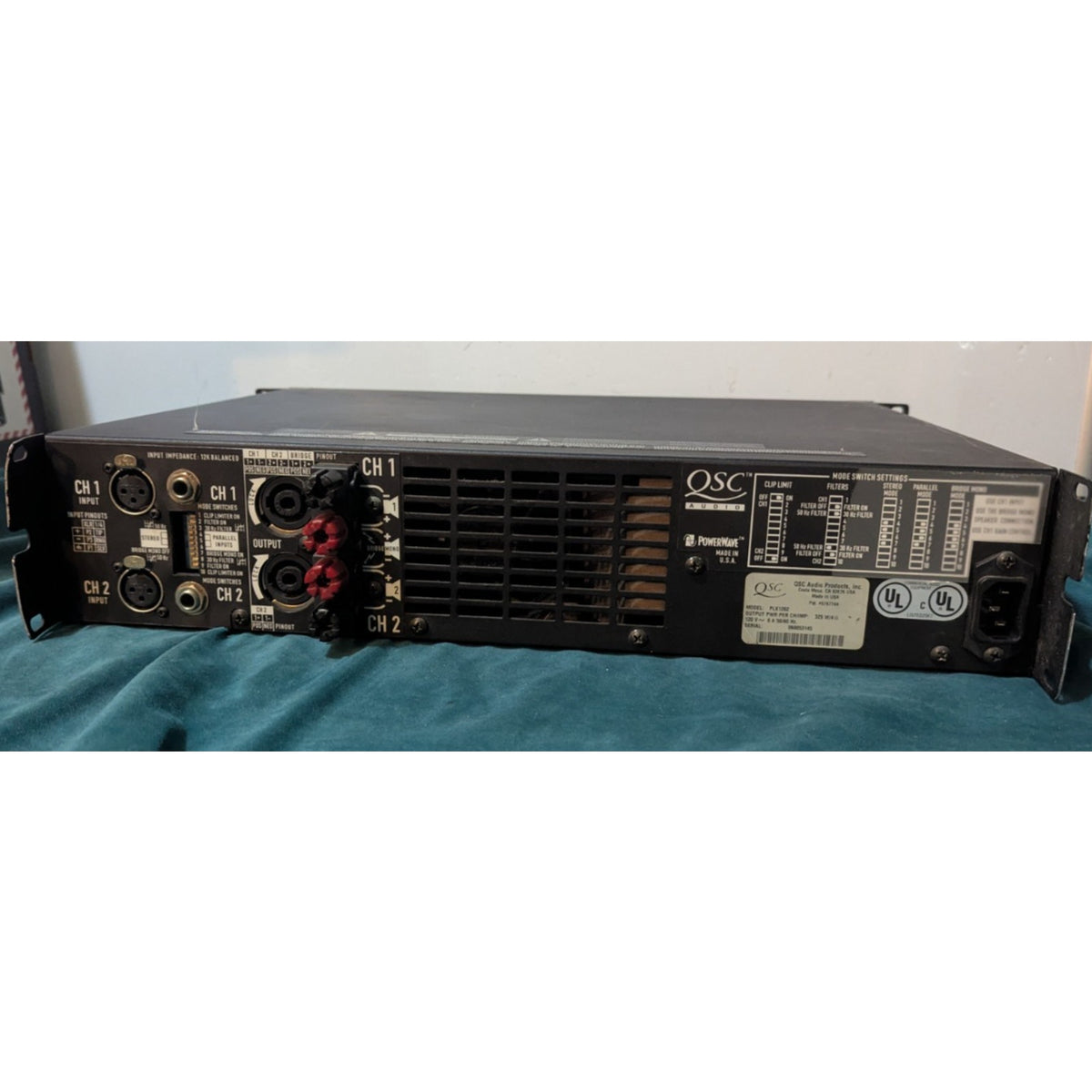QSC Audio Pro Power Amplifier