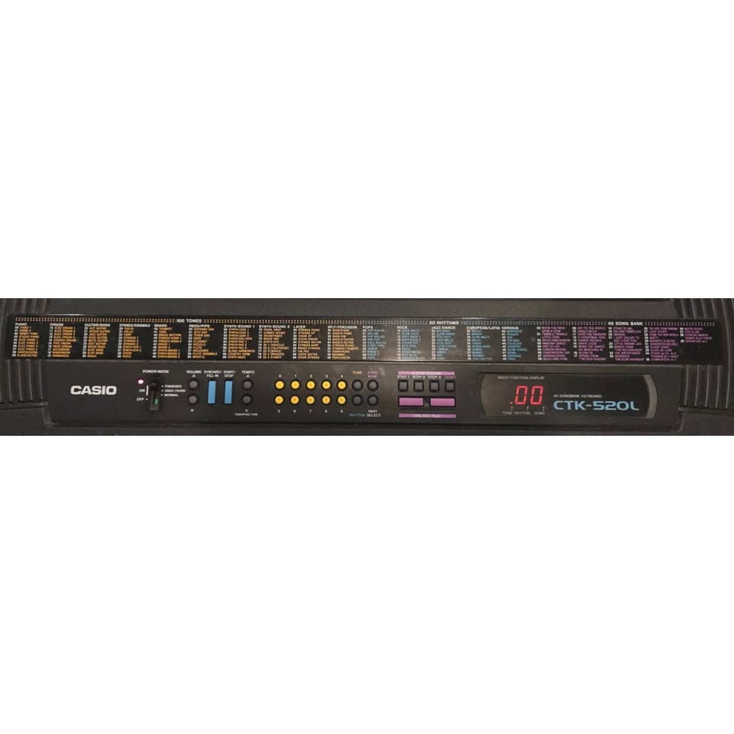 Casio 61-Keys Lighted Electric Keyboard Piano / CTK-520L /