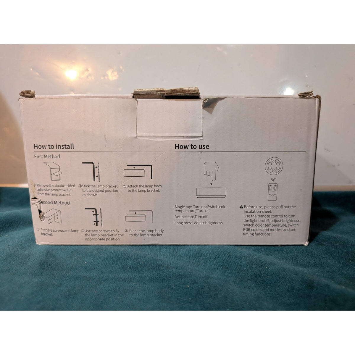 EZVALO LED Tap Light / LT-01/ Golden
