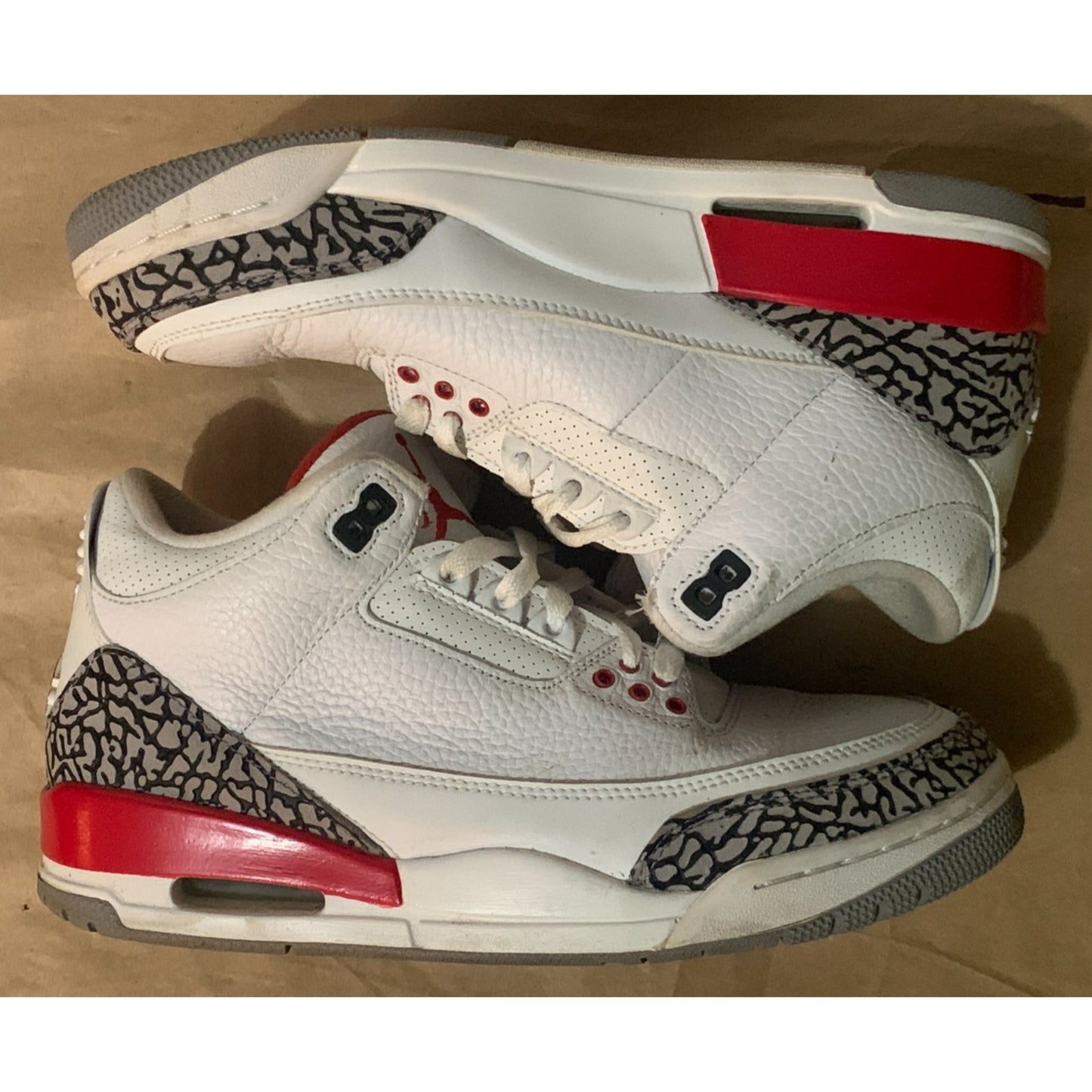 Size 8 - Air Jordan 3 'Hall of Fame' Men's Sneakers 136064-116