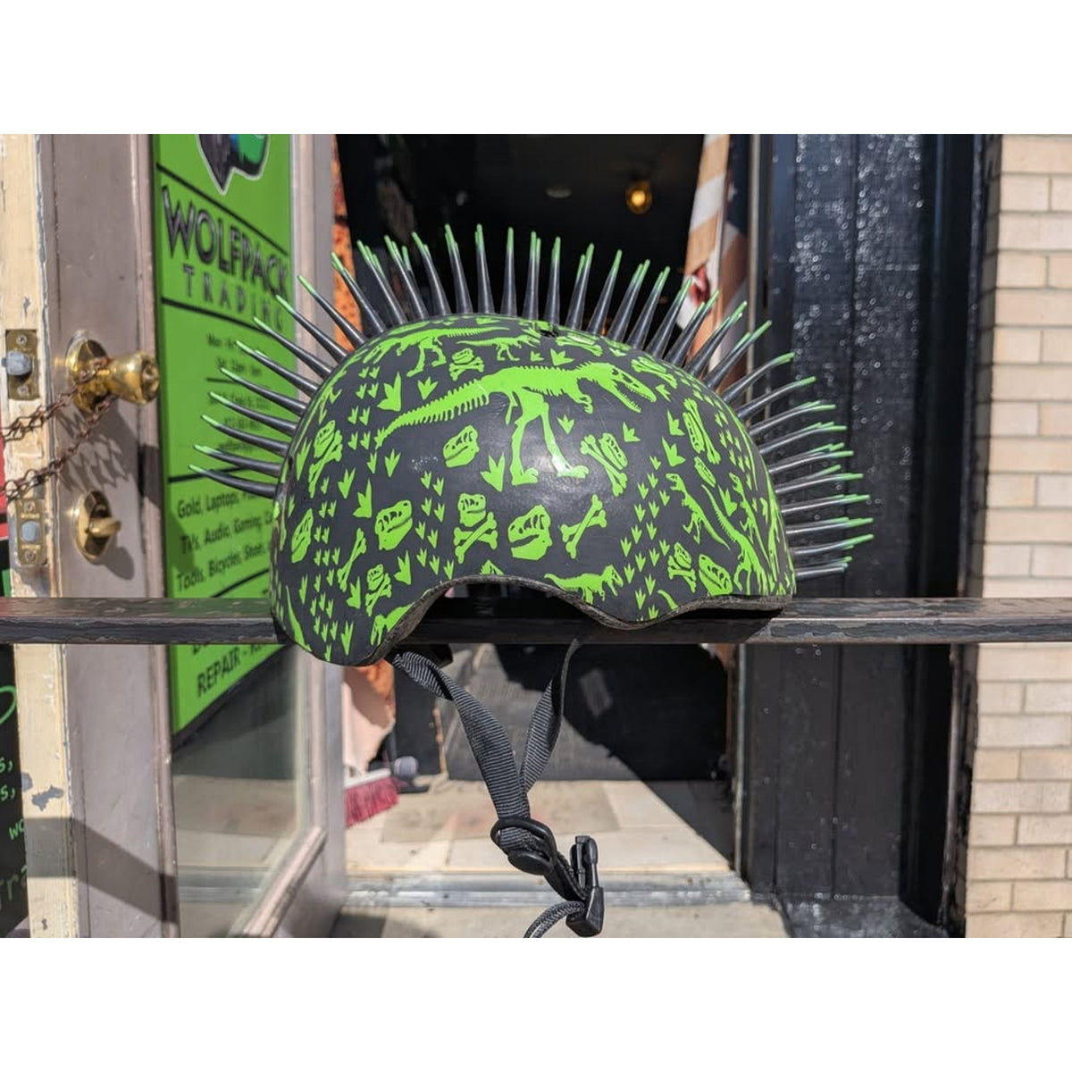 T-Rex Bonez Mohawk Helmet / Size: Extra Small/  ML-0095 14
