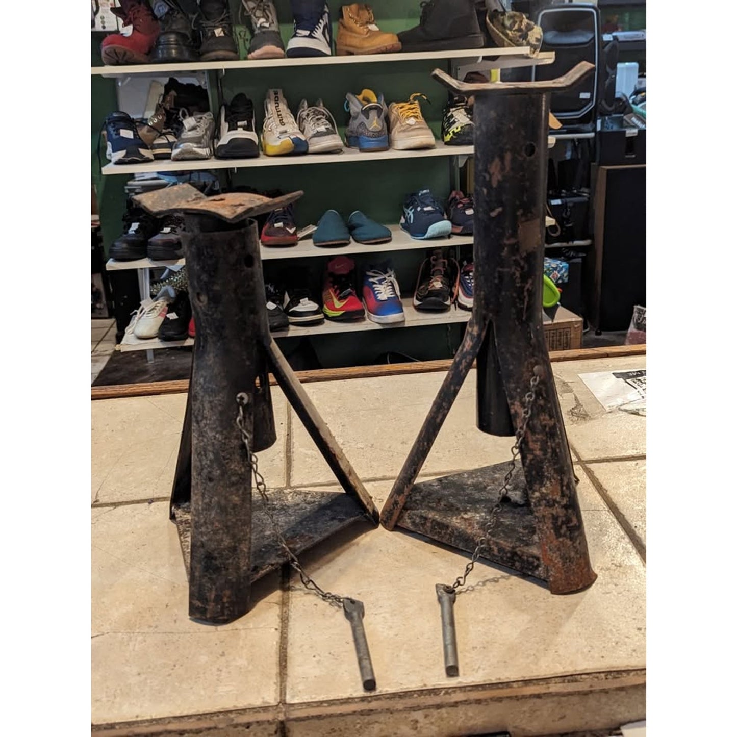 Metal Jack Stands