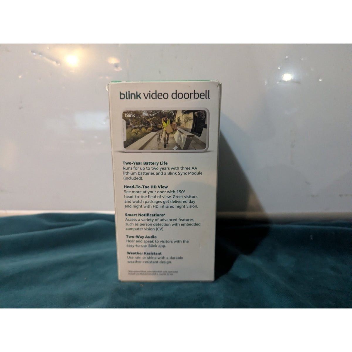 Blink Video Doorbell White