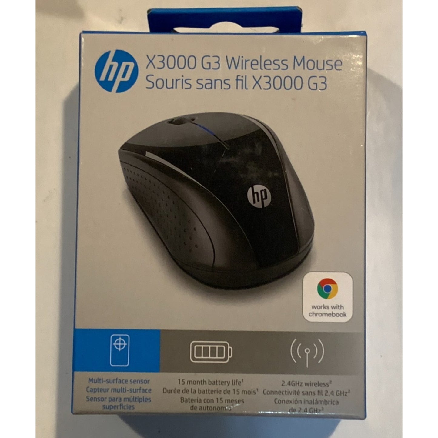 HP X3000 G3 Wireless Mouse New