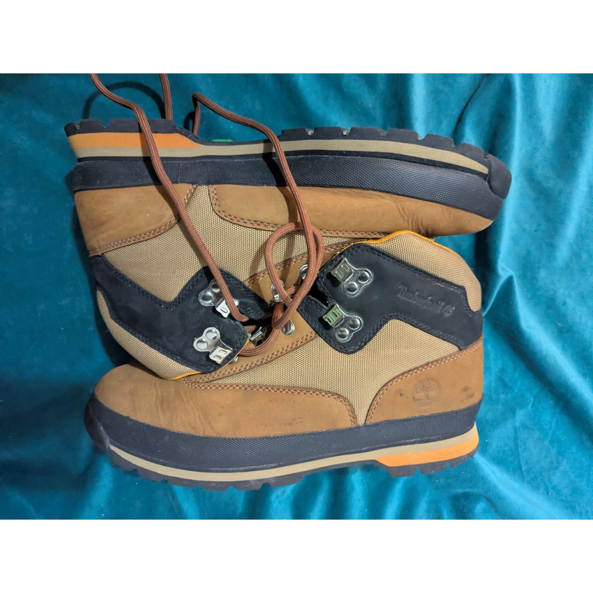 Timberland Mens Euro Wheat Hiking Boots U.S Men Size 9