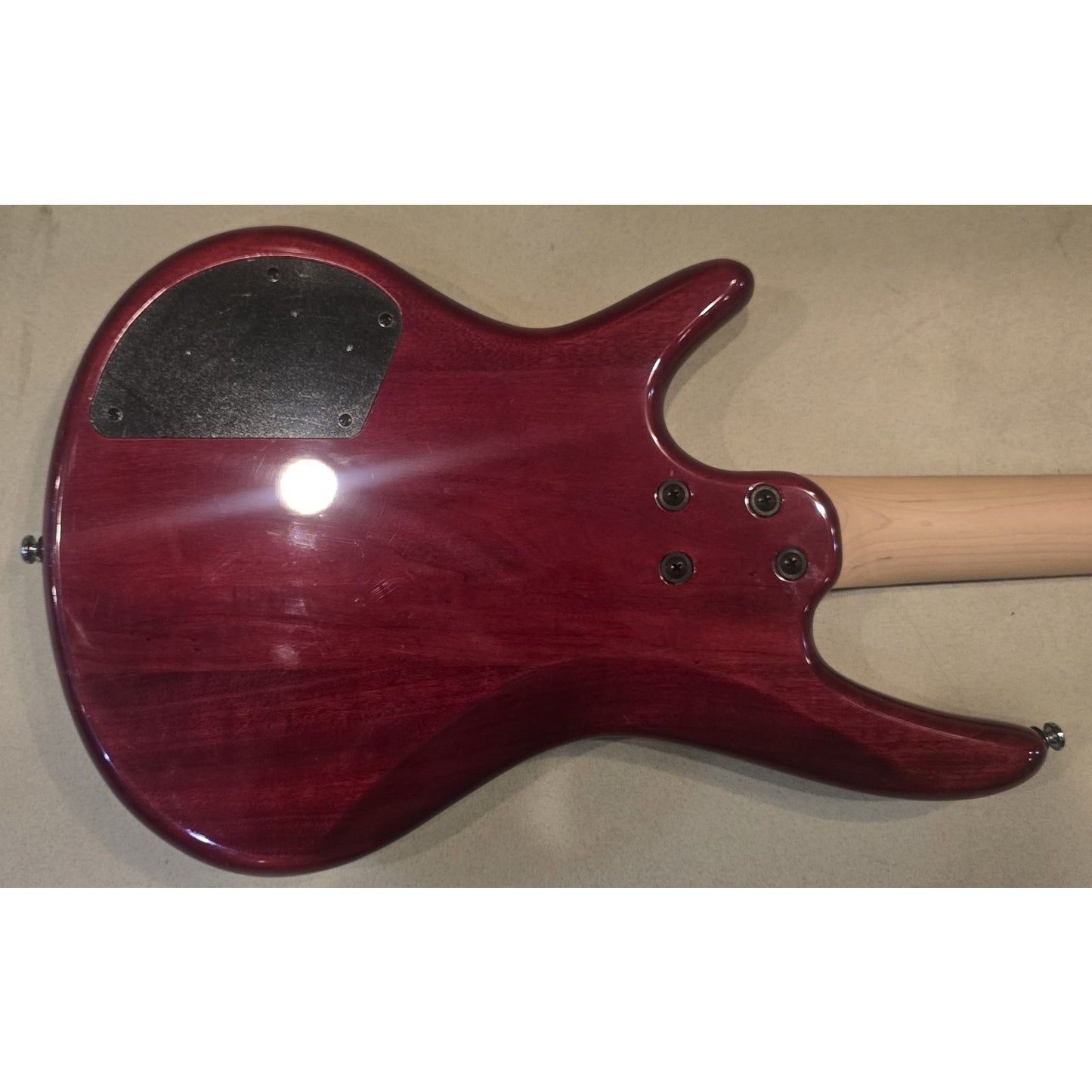 Ibanez GSRM20 Mikro Short-Scale Bass Guitar Transparent Red Rosewood