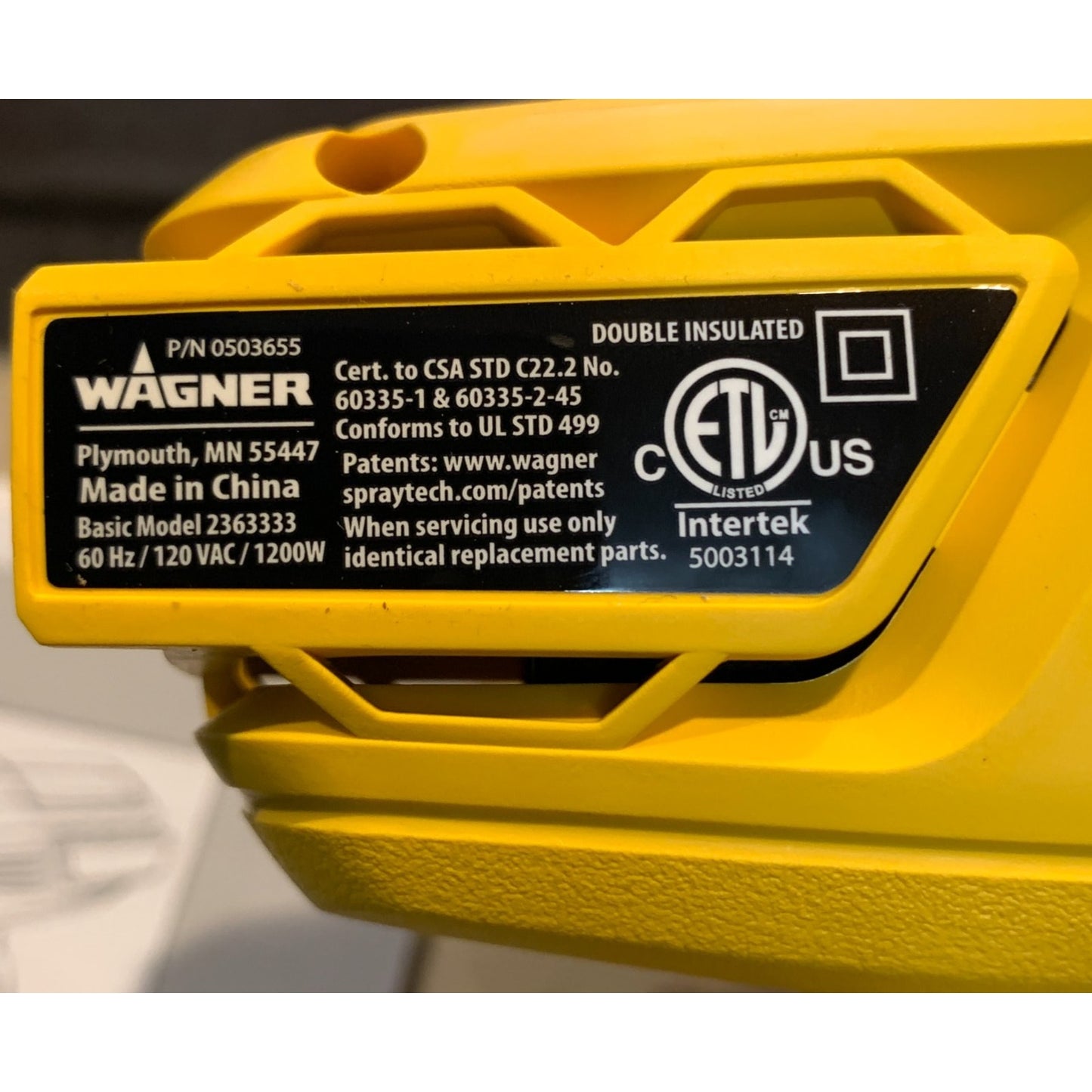 Wagner Dual-Temp Heat Gun Furno 300
