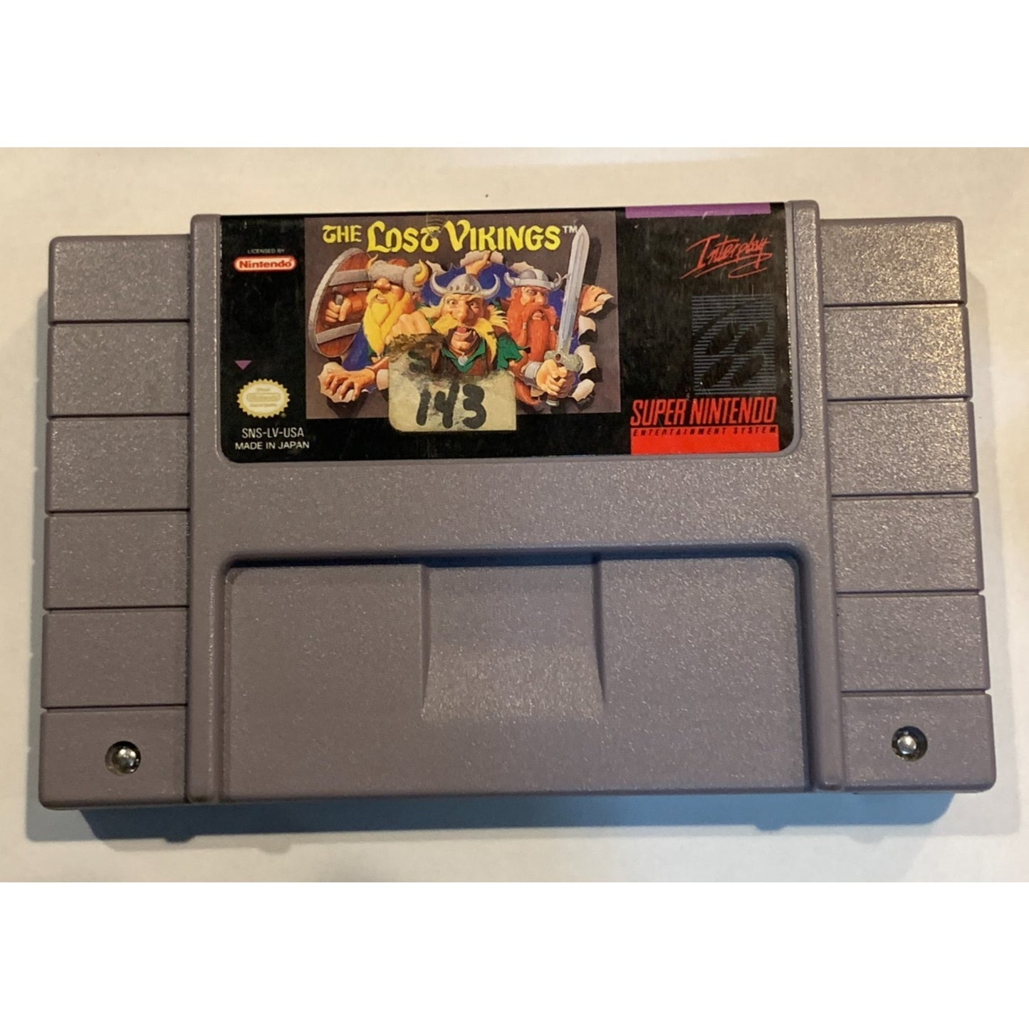 The Lost Vikings (Super Nintendo) Cart Only